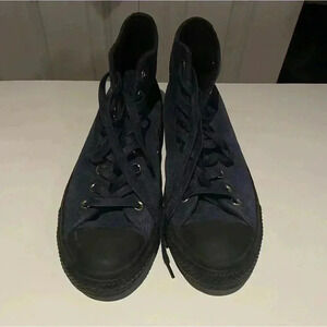 Converse Men's Chuck Taylor Navy Blue/ Black Suede